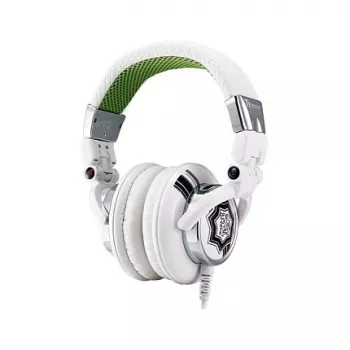 Thermaltake Tt eSPORTS Dracco White Circumaural Gaming-Headset mit 50mm-Treibern, Dual 3,5mm, Inline-Steuerung