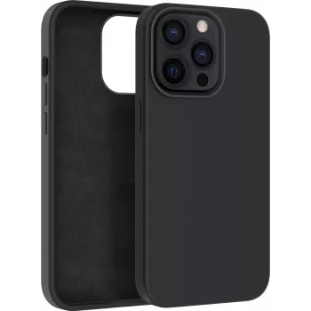 CYOO Premium Flüssigsilikon-Hülle für Apple iPhone 14 Plus – Schwarz CY122779