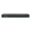 EXSYS EX-11236HMS 16-Port USB 3.2 Gen 1 Industrie-Hub mit 15KV ESD-Schutz, Wand- & DIN-Schienenmontage