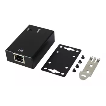 EXSYS EX-1321-WT USB 3.2 Gen1 zu Gigabit Ethernet Adapter mit DIN-Schienen-Kit, Metallgehäuse