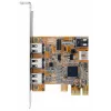 EXSYS EX-16500E-2 FireWire 1394a PCIe Karte, 3+1 Port, TI Chipsatz
