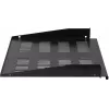 Rockstable RS19-FH18 19 inch 1U Festboden 400mm Tiefe 25kg Traglast Schwarz