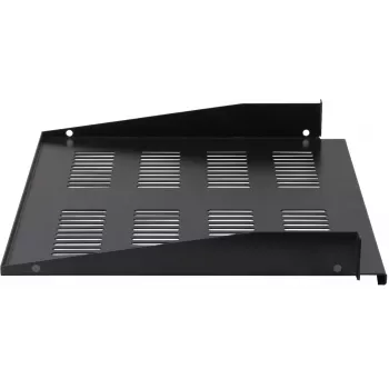 Rockstable RS19-FH18 19 inch 1U Festboden 400mm Tiefe 25kg Traglast Schwarz