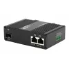EXSYS EX-60344 2-Port PoE++ Media Converter 90W, SFP, -40°C bis +80°C