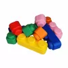 Gerardo's Toys Weiche Bausteine Set, 71 Teile, EVA-Schaum, Mehrfarbig