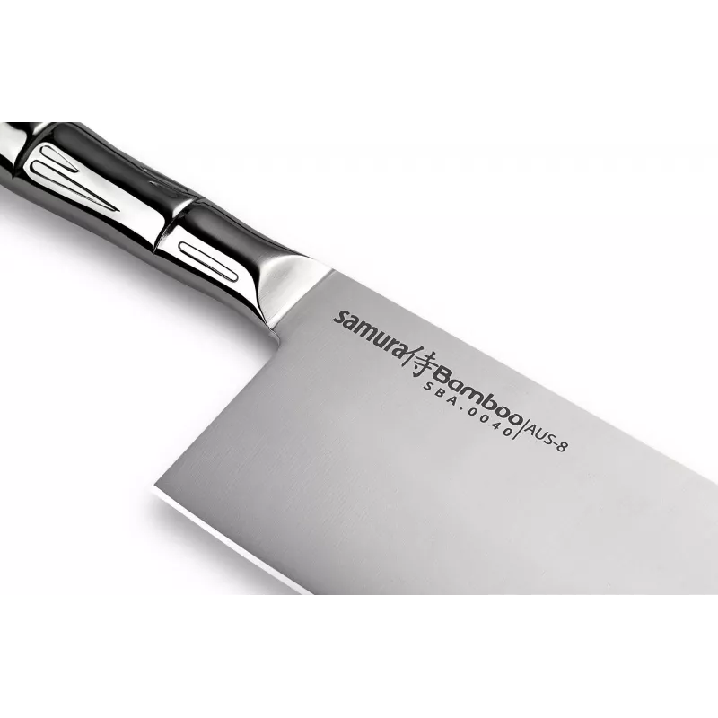 SAMURA Harakiri Nakiri-Messer 180 mm Bambusgriff