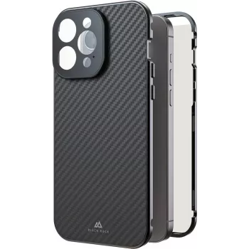 Black Rock Cover 360° Glass für Apple iPhone 16 Pro Max, Echt Carbon (00228101)
