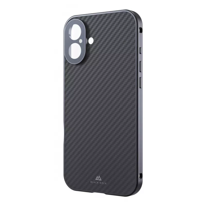 Black Rock Cover 360° Glass für Apple iPhone 16 Plus, Echtcarbon (00228105)