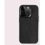 Cyoo Alcantara Hülle für iPhone 15 Pro Max Schwarz (CY123275)