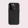 Cyoo Alcantara Hülle für iPhone 15 Pro Max Schwarz (CY123275)