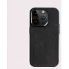 Cyoo Alcantara Hülle für iPhone 15 Pro Max Schwarz (CY123275)