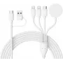 CYOO CY606 4-in-2 Multi-Ladekabel Universal / USB-C / Watch – Schwarz