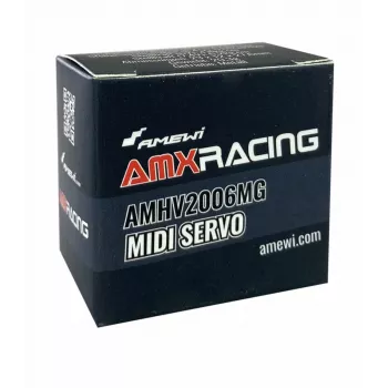 Amewi Midi-Servo AMXRacing AMHV2006MG Midi Analog Servo Metallgetriebe (28996)
