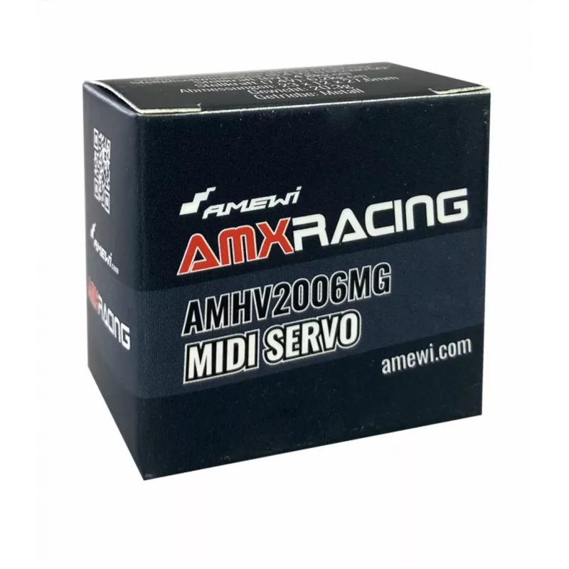 Amewi Midi-Servo AMXRacing AMHV2006MG Midi Analog Servo Metallgetriebe (28996)