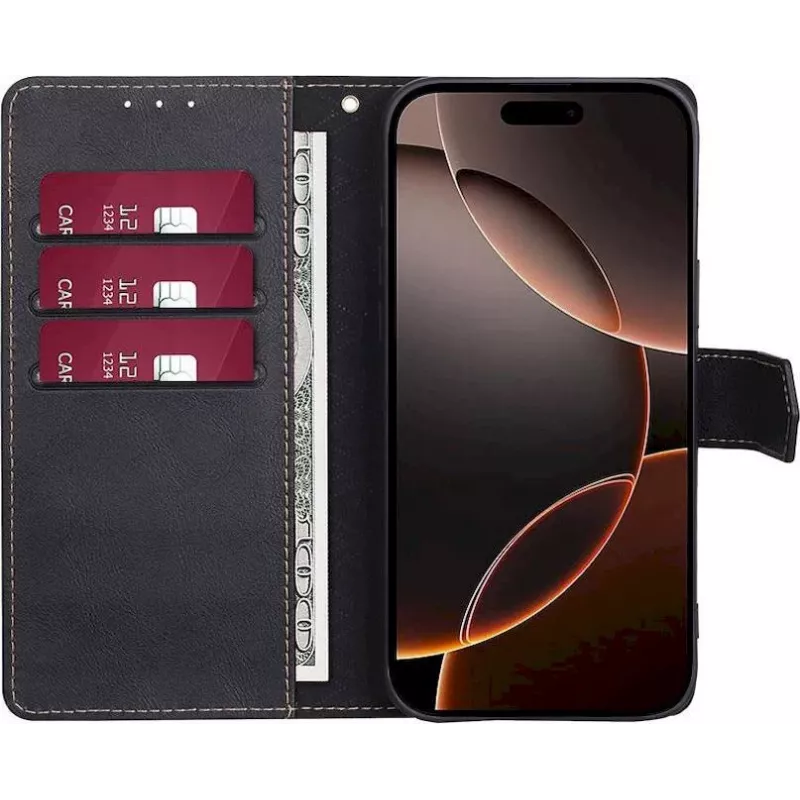 CYOO Premium Hülle für Apple iPhone 16 Pro, Schwarz (CY123625)