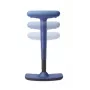 TRENDOFFICE BY DAUPHIN TO SWIFT Drehstuhl Bürostuhl, blaues Gewebe, poliertes Aluminiumgestell 9299KOBFWKOBS73GSR10UGS165014