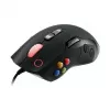 Thermaltake Tt eSPORTS VOLOS Laser-Gaming-Maus, 8200 DPI, 14 Tasten, kabelgebunden, Schwarz