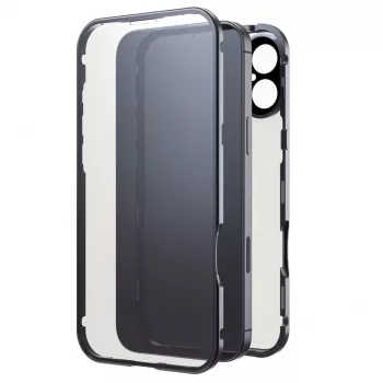 Black Rock Cover 360° Glas für Apple iPhone 16 Plus, Schwarz 00228104