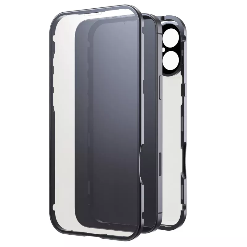 Black Rock Cover 360° Glas für Apple iPhone 16 Plus, Schwarz 00228104