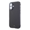 Black Rock Cover 360° Glas für Apple iPhone 16, Echtcarbon (00228085)