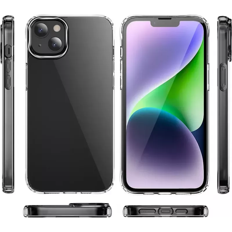 CYOO Silikon-Hülle für Apple iPhone 15 Pro Transparent (CY123232)