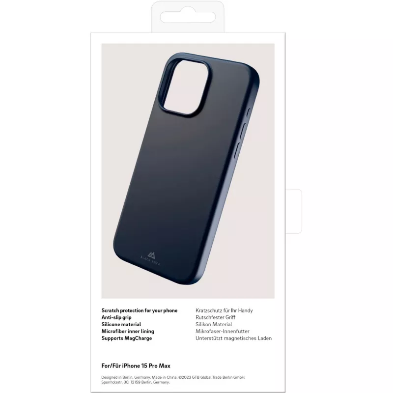 Black Rock Cover Mag Urban Hülle für Apple iPhone 15 Pro Max, Midnight 00221291