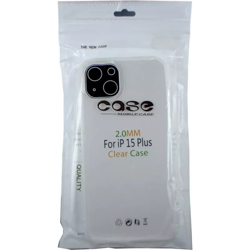 CYOO Silikonhülle für Apple iPhone 15 Plus Transparent (CY123233)