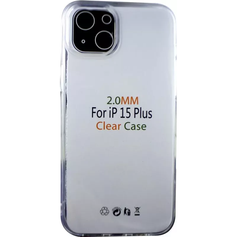 CYOO Silikonhülle für Apple iPhone 15 Plus Transparent (CY123233)