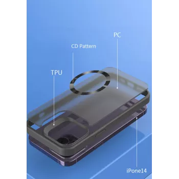 CYOO MagSafe Hülle für iPhone 15 Plus – Transparent (CY123277)