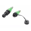 EXSYS EX-49544 M12 X-Code 8-Pin Stecker auf RJ45 Buchse IP67 Industrie-Ethernet-Adapter, 10 Gbps