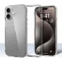 CYOO Silikon-Hülle für Apple iPhone 16 Plus, Transparent (CY123620)