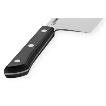 Samura Harakiri Fleischbeil 180 mm AUS-8 Edelstahl Schwarz