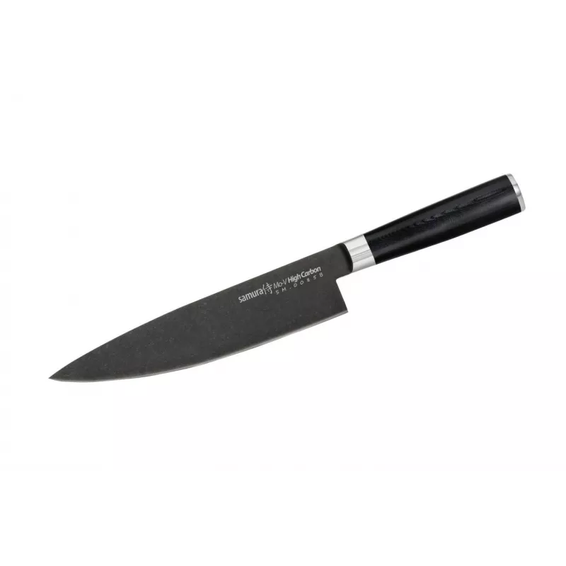 SAMURA 3-teiliges Küchenmesserset, MO-V, Stonewash