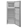 SHARP SJ-FTB01ITXSE-EU Freistehender Kühl-Gefrierschrank, 171 L, Silber