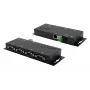 EXSYS EX-6164 4-Port RS-232 Serial Device Server, Ethernet zu Serial, Metall, 10/100 Mbps, Virtual COM