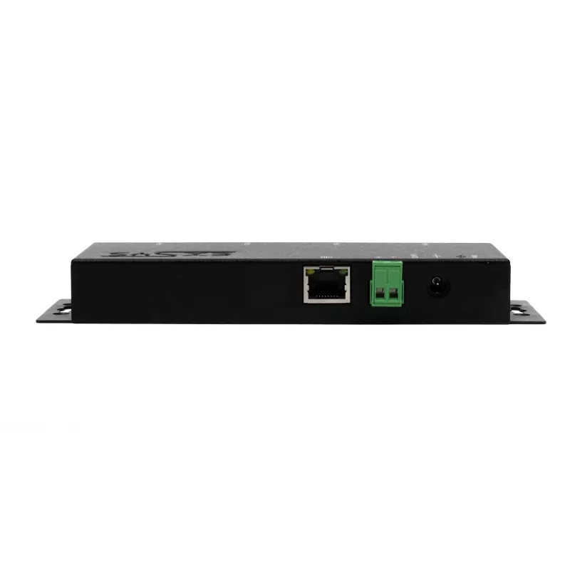 EXSYS EX-6164 4-Port RS-232 Serial Device Server, Ethernet zu Serial, Metall, 10/100 Mbps, Virtual COM