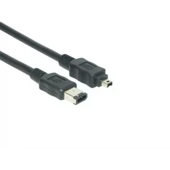 EXSYS FireWire 1394a Kabel 6-Pin auf 4-Pin, 1,5 m, Schwarz EX-K6810