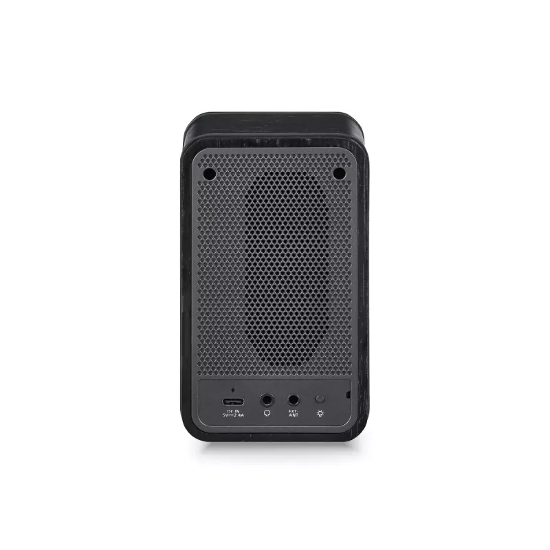 Sangean WR-9 Tragbares FM/AM-Radio Echtholz Midnight Oak mit Bluetooth 8W
