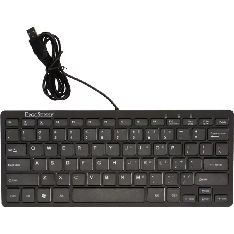 DSIT TB-602 Targus Mini-Tastatur mit USB, USA/Nordic Layout, für 19 inch Server-Racks