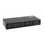 EXSYS EX-11290HMS USB 3.2 Gen 1 10-Port Hub mit 12V/5A Netzteil