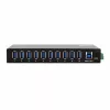 EXSYS EX-11290HMS USB 3.2 Gen 1 10-Port Hub mit 12V/5A Netzteil