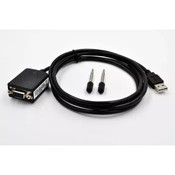 EXSYS USB 2.0 auf RS-232 Seriell Adapter mit +5V und LED, FTDI Chipsatz (EX-1311-2F-5V)