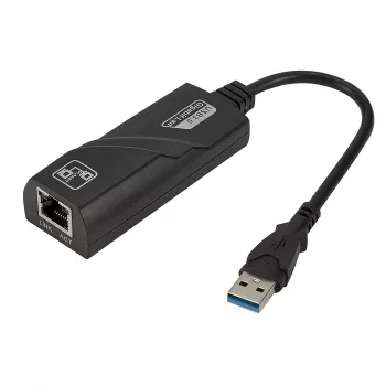 EXSYS EX-1320-3 USB 3.2 Gen 1 zu Gigabit Ethernet Adapter (Realtek RTL8153)