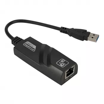 EXSYS EX-1320-3 USB 3.2 Gen 1 zu Gigabit Ethernet Adapter (Realtek RTL8153)