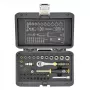 C.K Tools T4660 36-teiliger metrischer Steckschlüsselsatz mit 1/4-Zoll-Antrieb, 72-Zahn-Ratsche und Bits