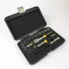C.K Tools T4660 36-teiliger metrischer Steckschlüsselsatz mit 1/4-Zoll-Antrieb, 72-Zahn-Ratsche und Bits
