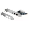 EXSYS EX-16600 PCI Express FireWire 1394a Karte mit 3+1 Anschlüssen (VIA)