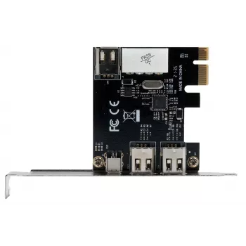 EXSYS EX-16600 PCI Express FireWire 1394a Karte mit 3+1 Anschlüssen (VIA)