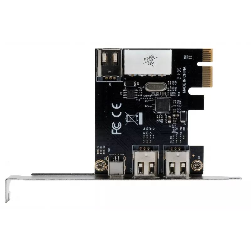 EXSYS EX-16600 PCI Express FireWire 1394a Karte mit 3+1 Anschlüssen (VIA)