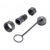 EXSYS EX-49504 M12 A-Code 8-Pin Stecker auf RJ45 Buchse Industrial Ethernet Adapter, IP67